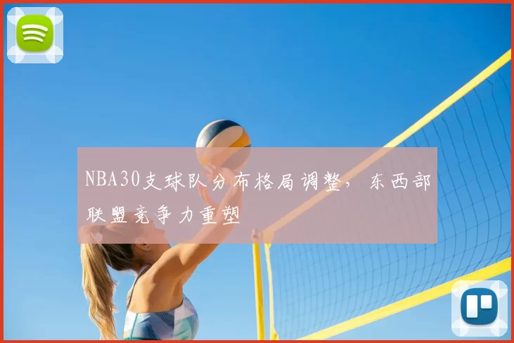 NBA30支球队分布格局调整,东西部联盟竞争力重塑